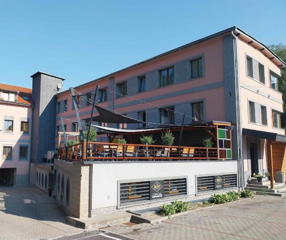 Budova, kde se hostel nachází
