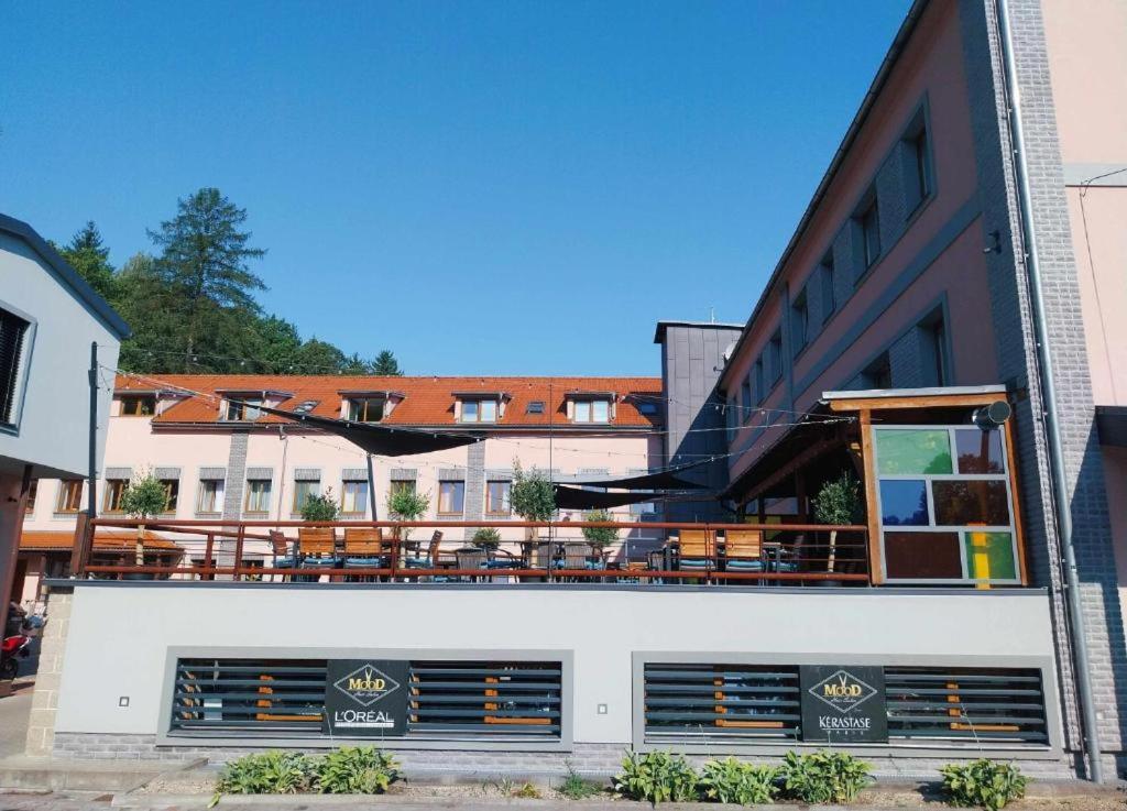 Budova, kde se hostel nachází