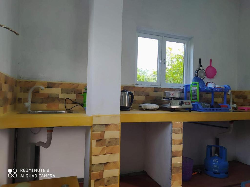 Kuchyň nebo kuchyňský kout v ubytování Nature Home