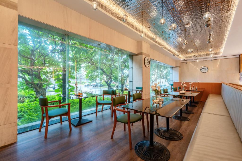 Posezení v ubytování Mehood Lestie Hotel Dongguan Chang'an