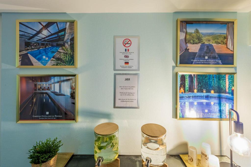 Hôtel Garrigae Villa La Florangerie - SPA & Piscine - Resim 22