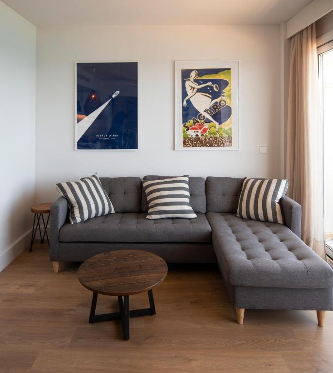 Posezení v ubytování Hotel Els Pins