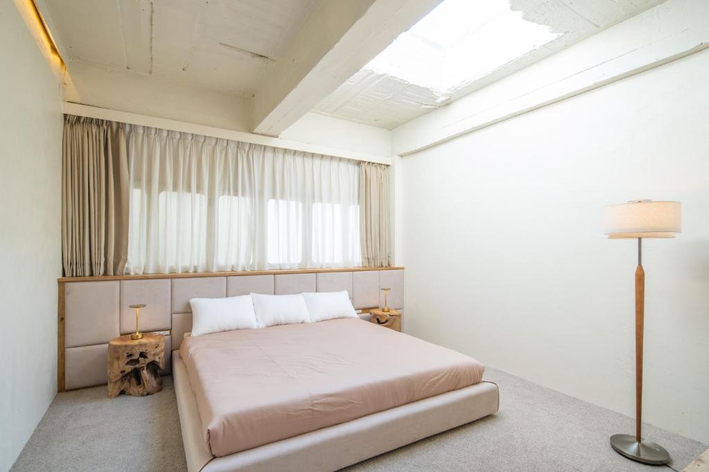 Postel nebo postele na pokoji v ubytování Room Tateyama