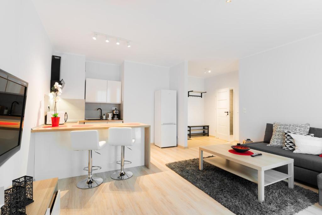 Apartamenty Homely Place Parking - Appartement Met Terras