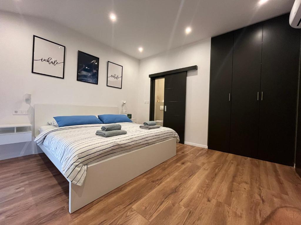 Ein Bett oder Betten in einem Zimmer der Unterkunft Casa Mia