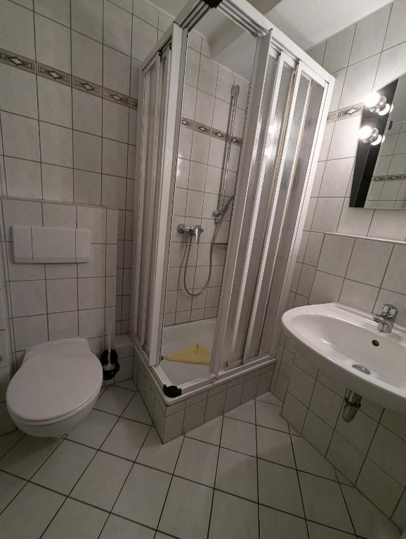 Koupelna v ubytování Landhotel Reith Fulda - Künzell
