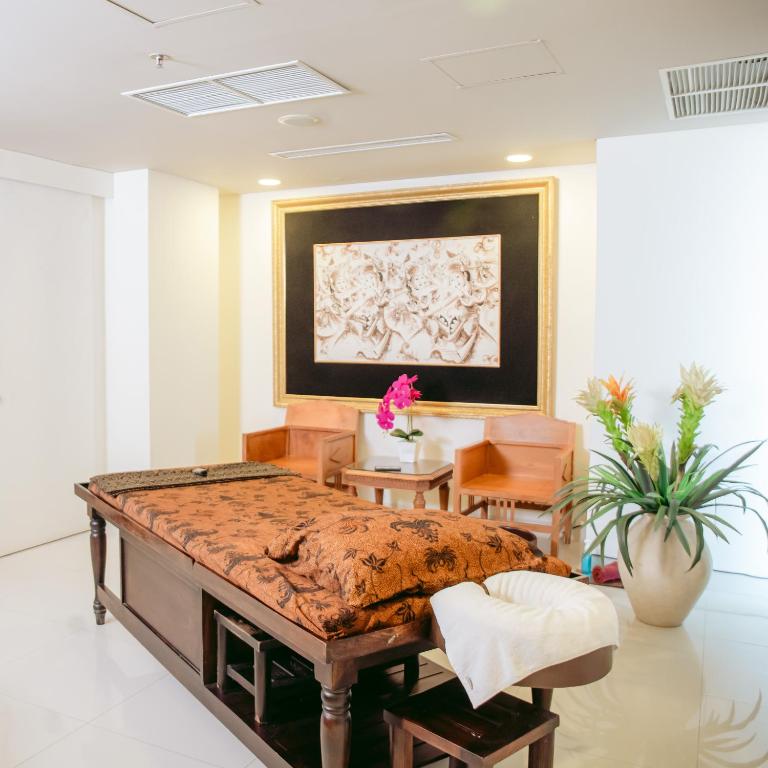 Posezení v ubytování Tijili Hotel Benoa
