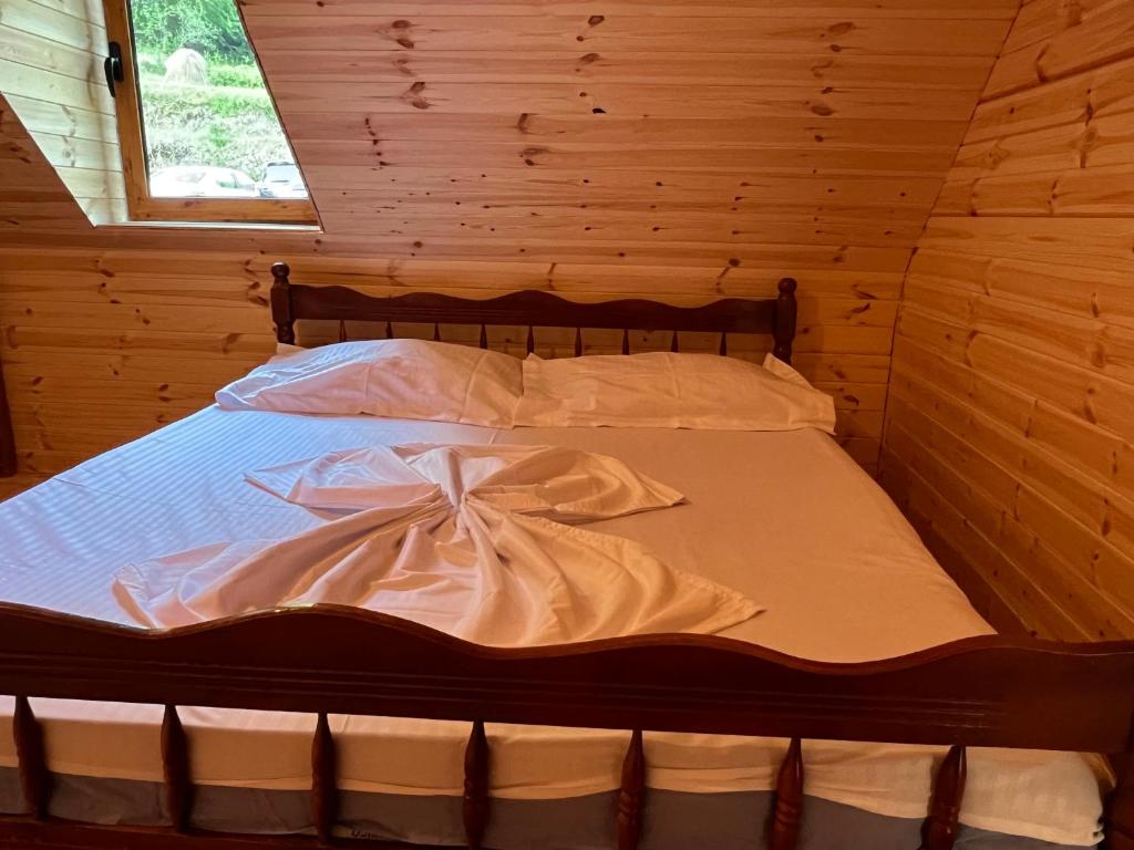 Postel nebo postele na pokoji v ubytování Te Oli Theth