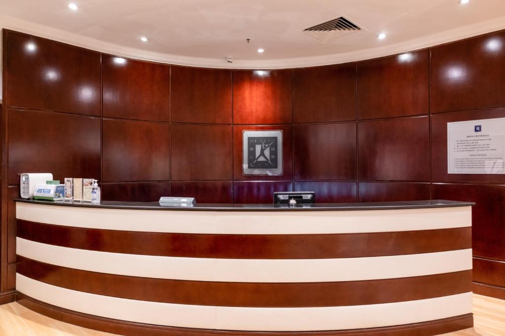 Vstupní hala nebo recepce v ubytování Shangri-La Beihai