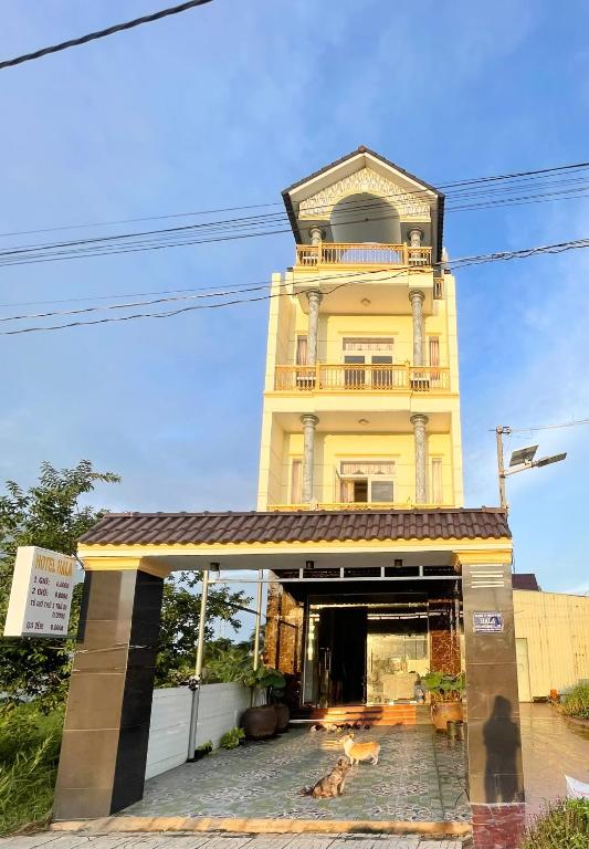Budova, kde se hodinový hotel nachází