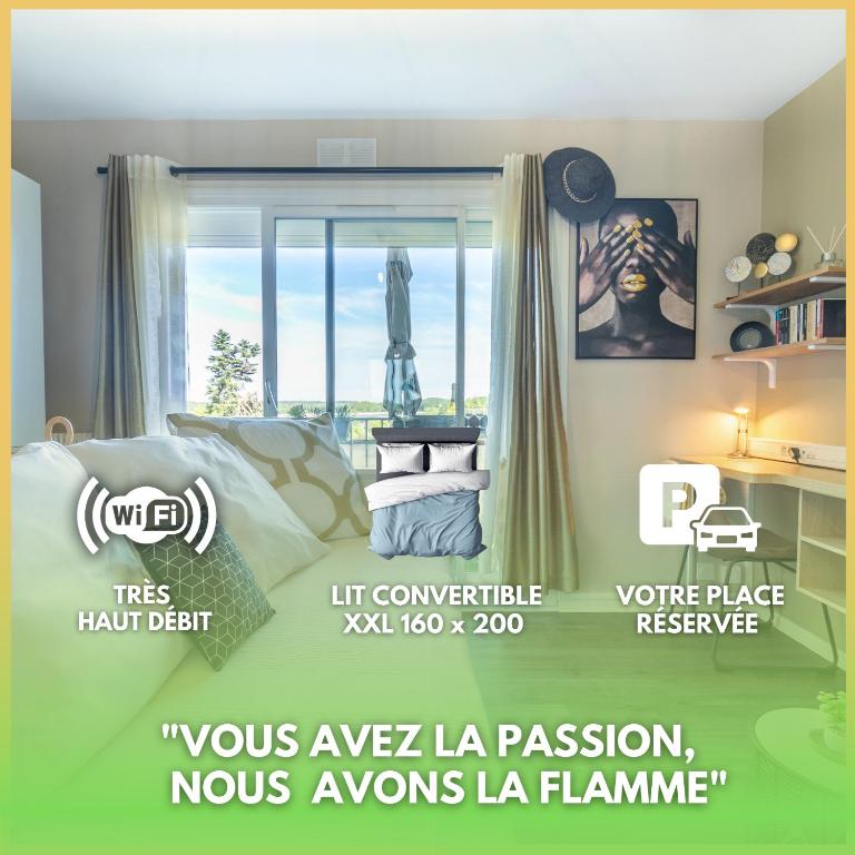 Studio Lumineux et plein de charme - Appartamento Con 1 Camera Da Letto