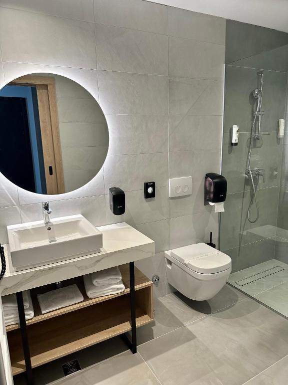 Kúpeľňa v ubytovaní Hotel Diplomat