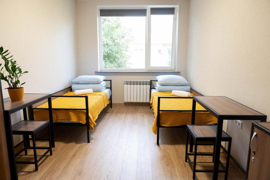 Posezení v ubytování Hostel H