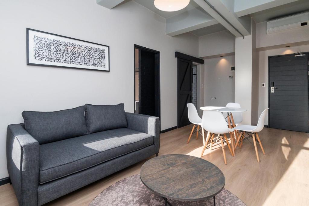 Posezení v ubytování HAVN Aparthotel by Totalstay