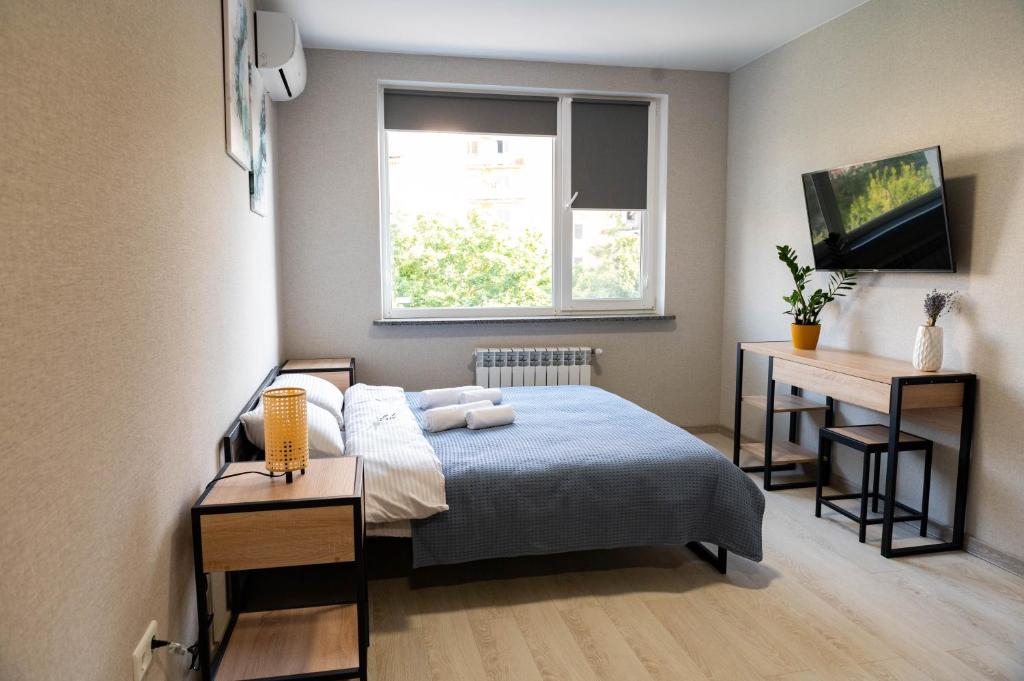 Postel nebo postele na pokoji v ubytování Hostel H