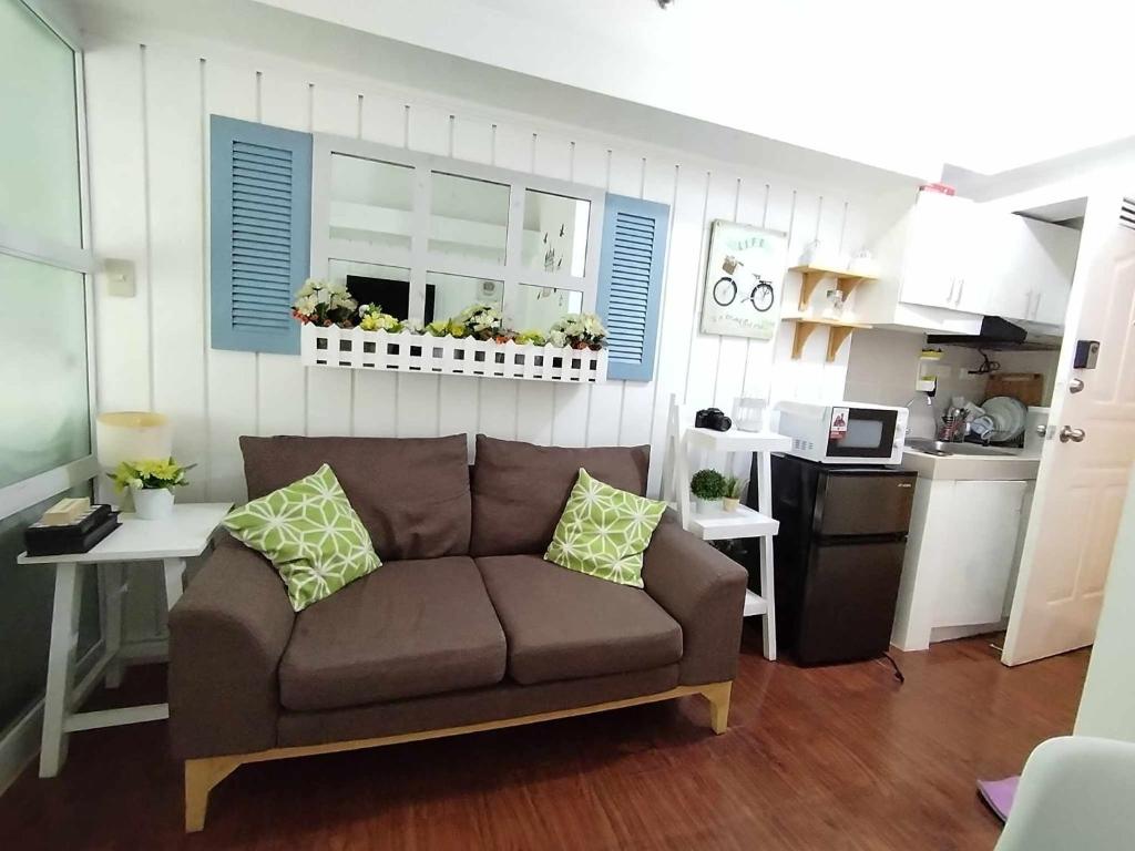 O bucătărie sau chicinetă la prime residence city land staycation