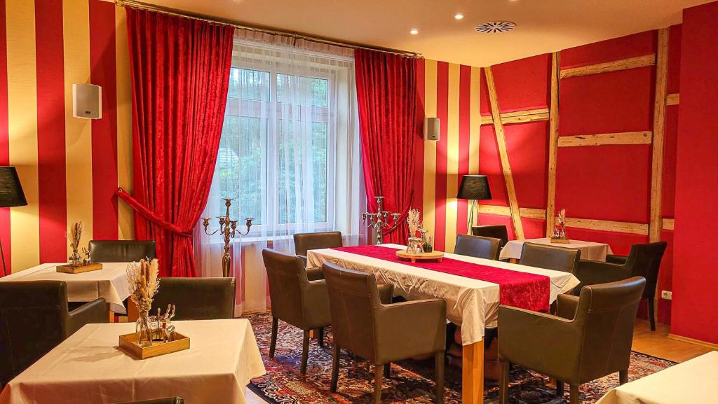 Posezení v ubytování Ferien Residenz Thüringer Wald