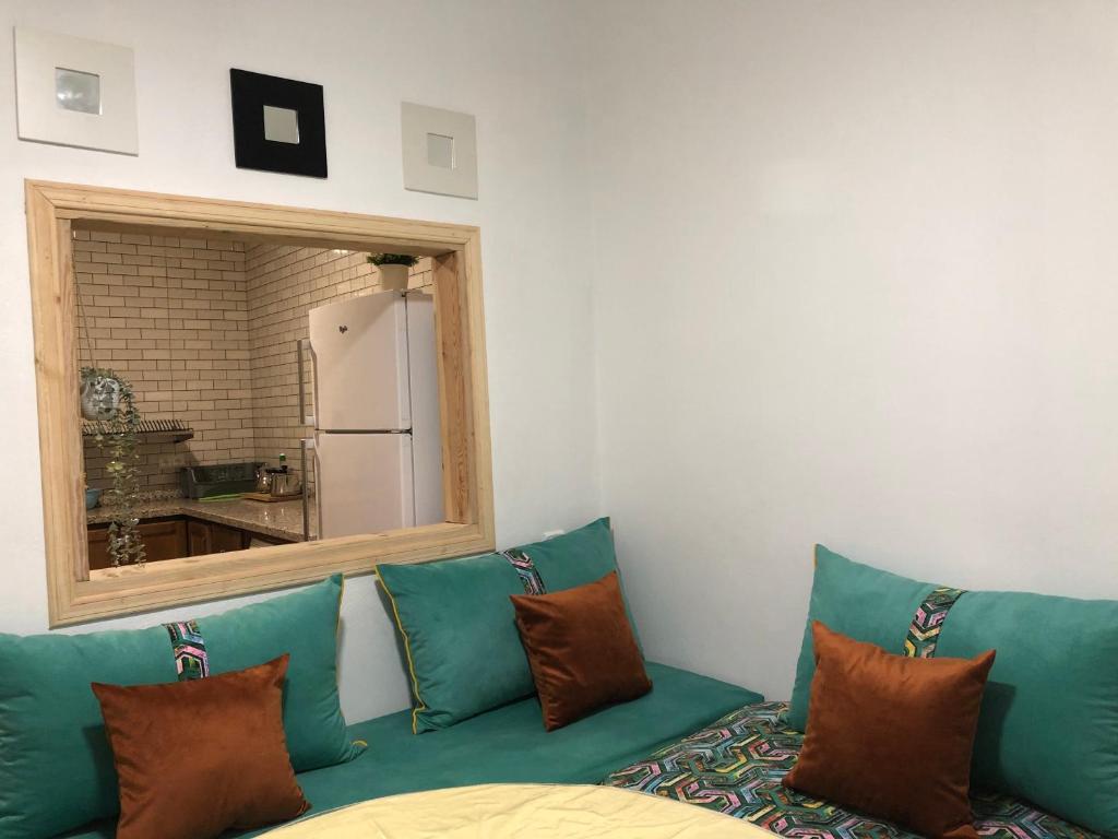 Kuchyň nebo kuchyňský kout v ubytování Apartamento en Nador con vistas al mar