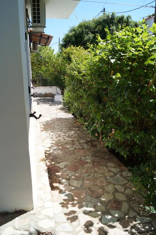Modernes Ferienhaus in toller Lage外面的花园