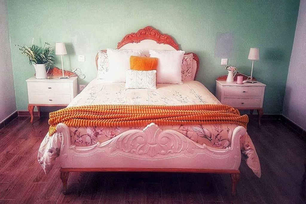 Postel nebo postele na pokoji v ubytování La Casita de Coco Tejeda