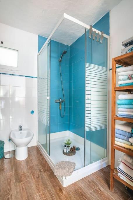 Koupelna v ubytování La Casita de Coco Tejeda