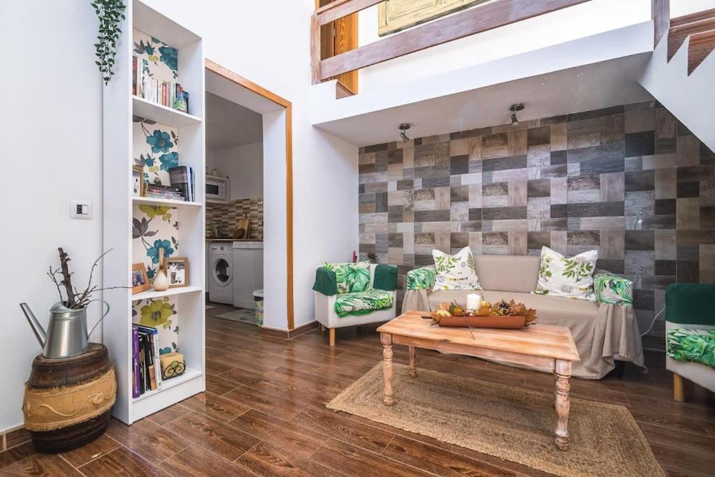 Posezení v ubytování La Casita de Coco Tejeda