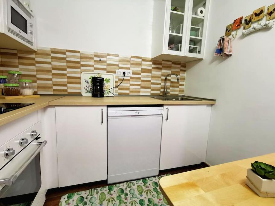 Kuchyň nebo kuchyňský kout v ubytování La Casita de Coco Tejeda