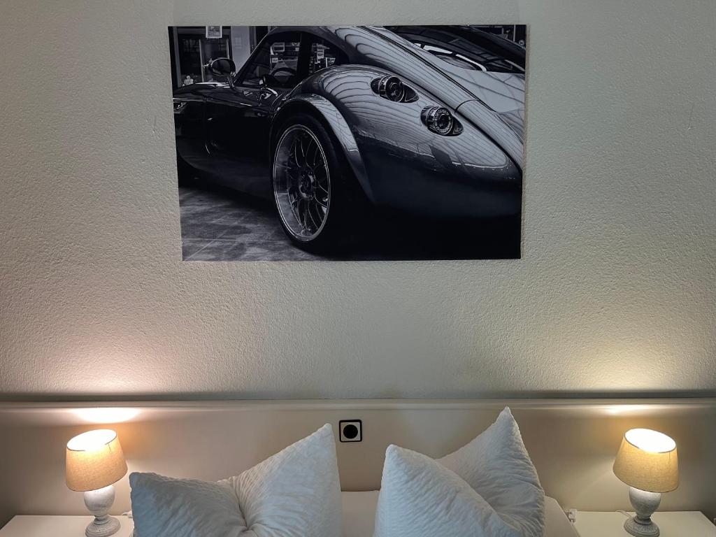 Posezení v ubytování Hotel Waldkur