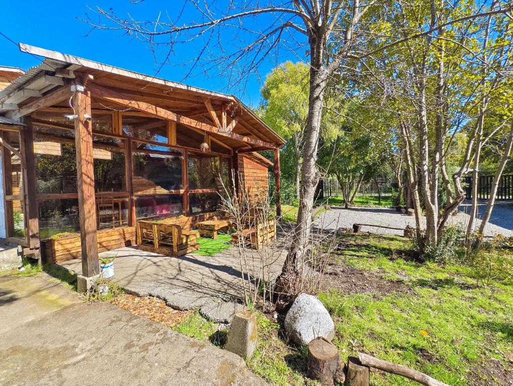 Giardino di Habitación n°4 | Hostal La Casona Pucón