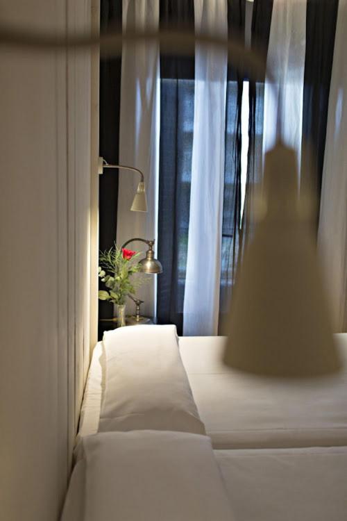 Postel nebo postele na pokoji v ubytování Hotel Trias