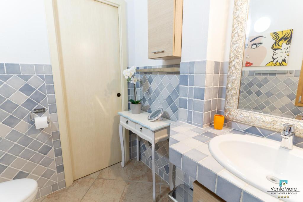 Koupelna v ubytování Apartments & Suites Vento Mare
