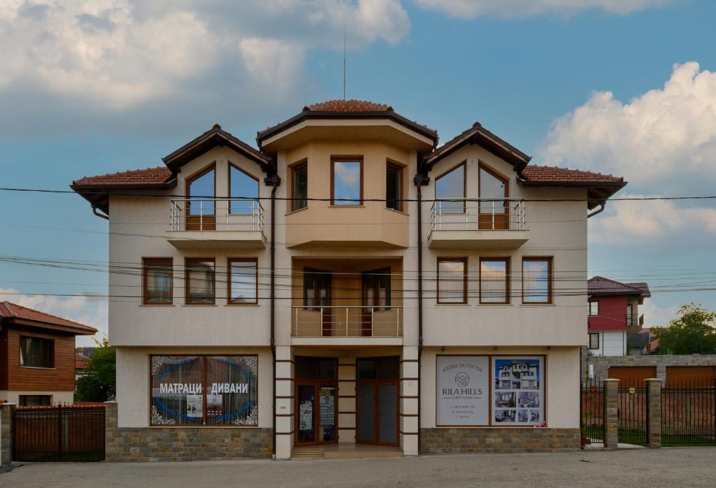 Budova, kde se penzion nachází