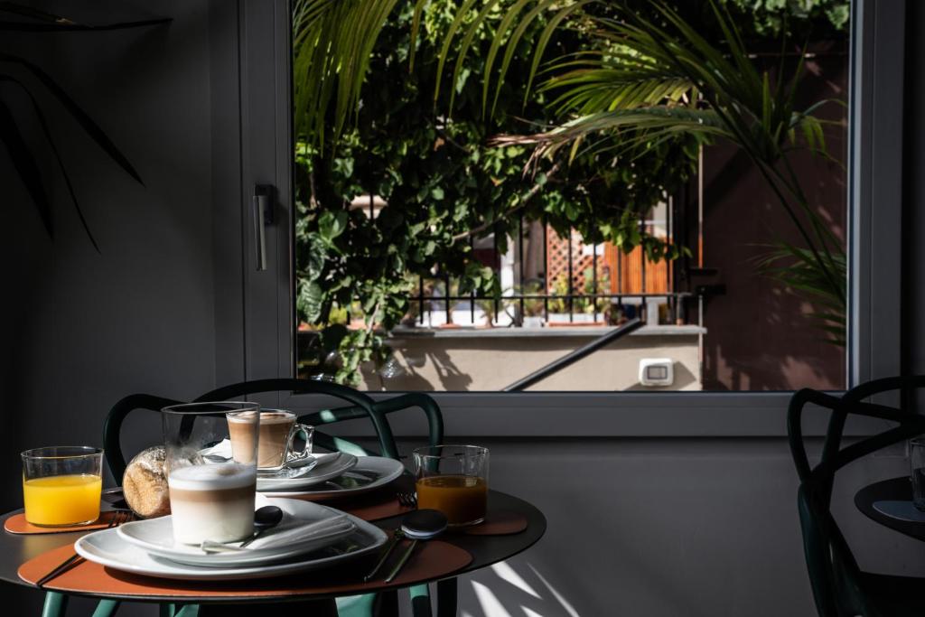 Balkón nebo terasa v ubytování Luxury B&b Euphorbia