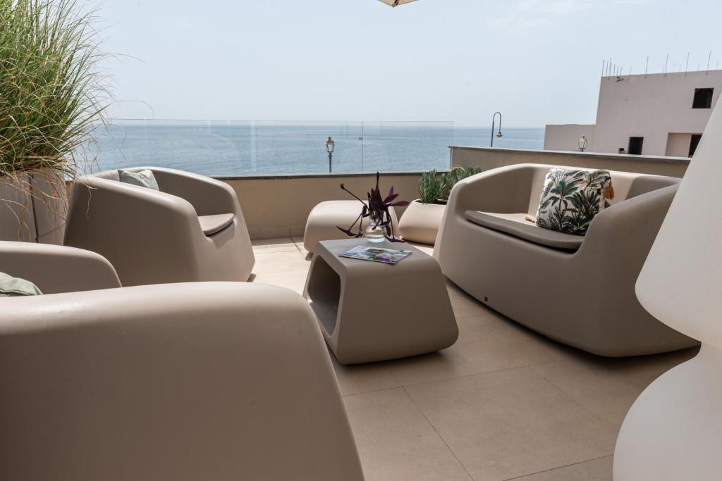 Posezení v ubytování Luxury B&b Euphorbia