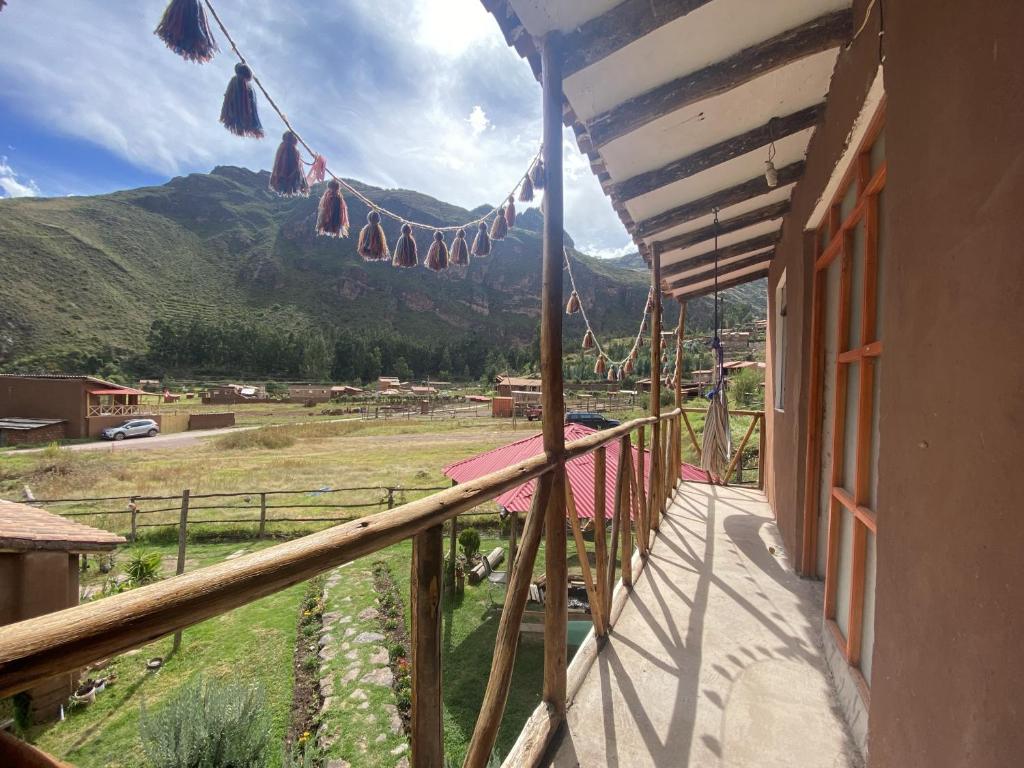 Nespecifikovaný výhled na hory nebo výhled na hory při pohledu z bed and breakfast