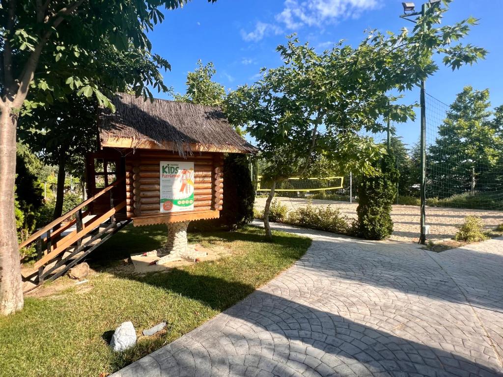 Zahrada ubytování Luxury Apartments in Cascadas Family Resort Sunny Beach