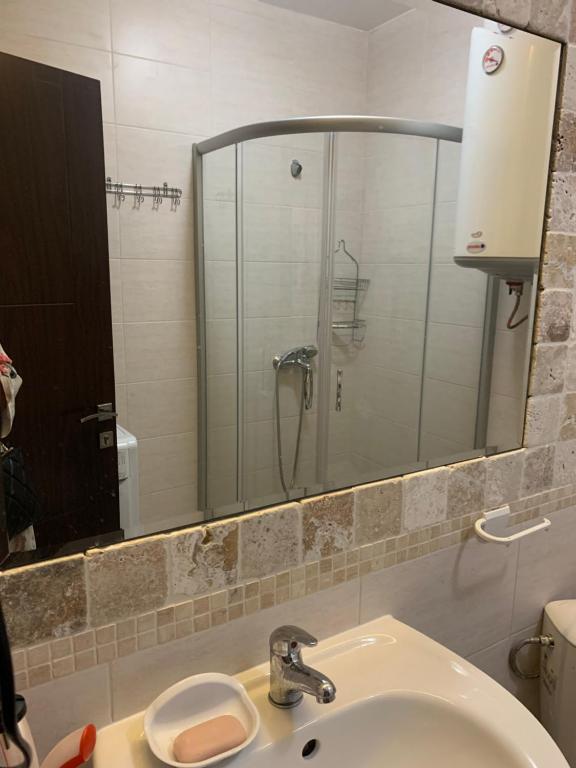 Koupelna v ubytování Luxury Apartments in Cascadas Family Resort Sunny Beach