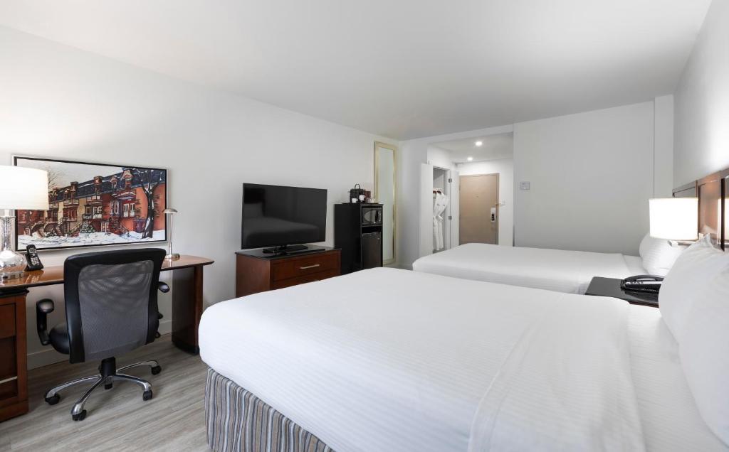Le Nouvel Hotel - Chambre Queen Avec Deux Lits Queen
