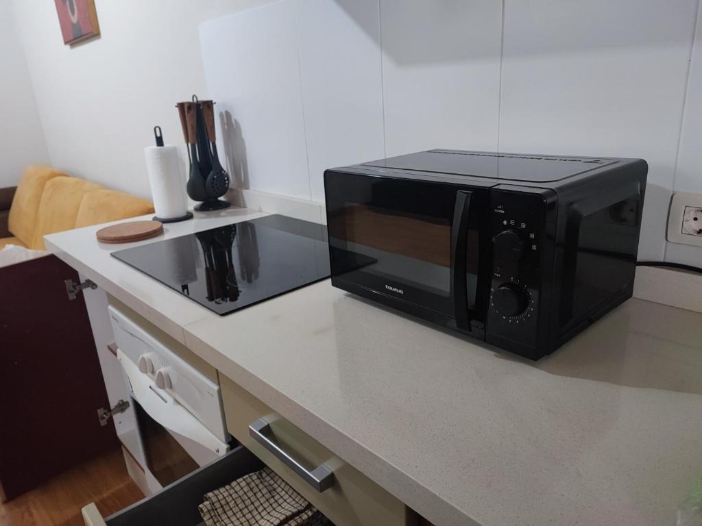 Kuchyň nebo kuchyňský kout v ubytování Casa Aurora