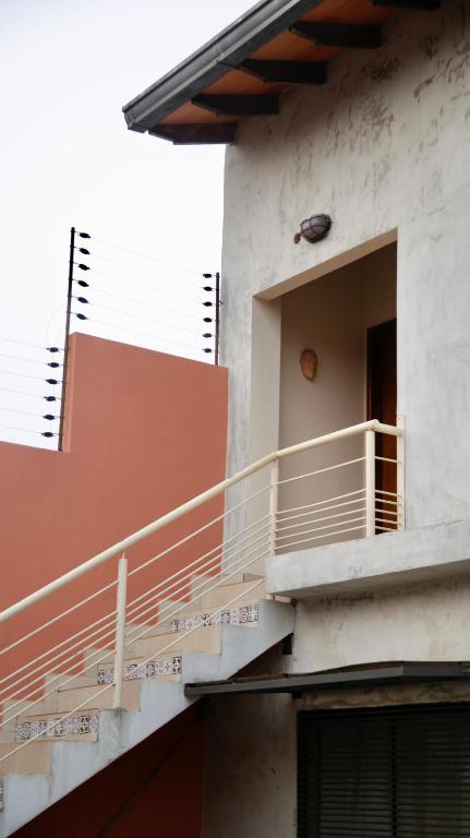 Un balcon sau o terasă la Dos ambientes para tres personas