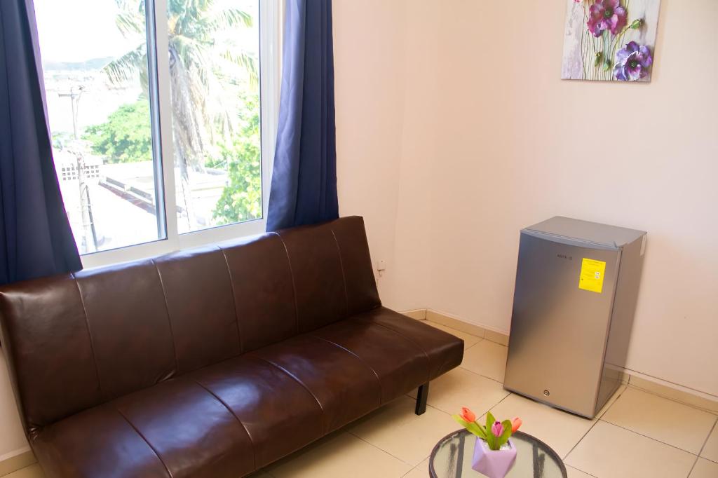 Posezení v ubytování Hotel Cortaza Galería