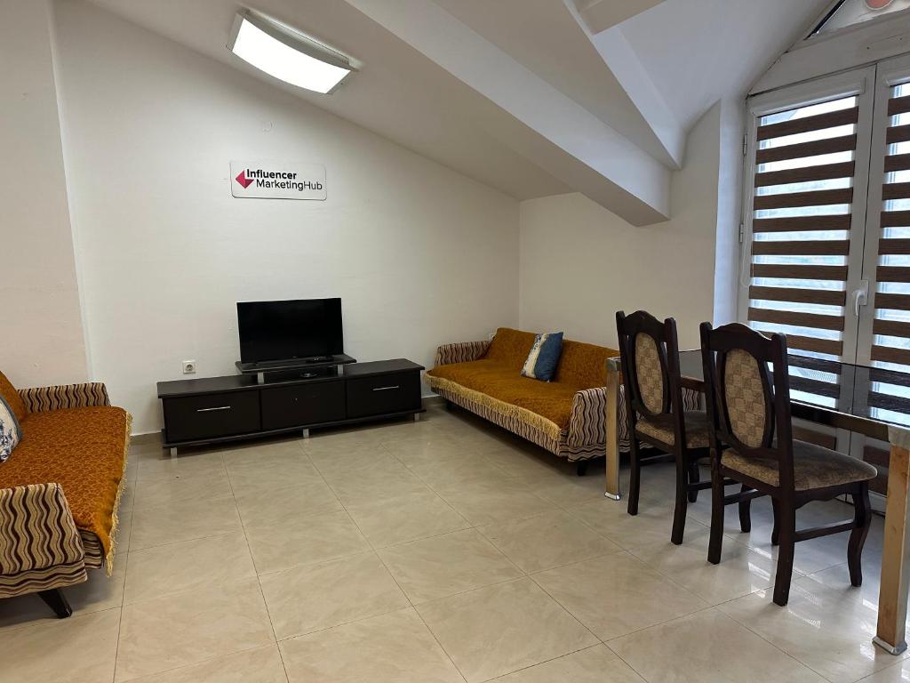 Posezení v ubytování Apartment Cece