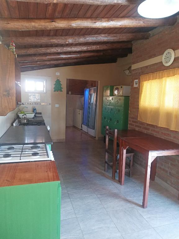 Kuchyň nebo kuchyňský kout v ubytování Hosteria Santa Francisca