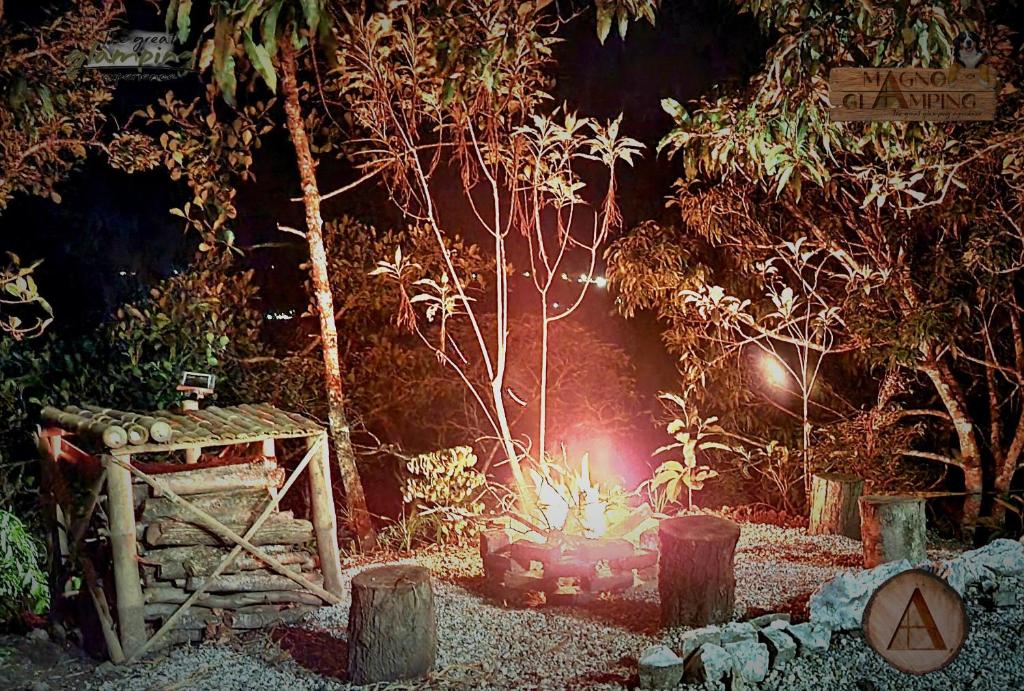 Zahrada ubytování Magno Glamping