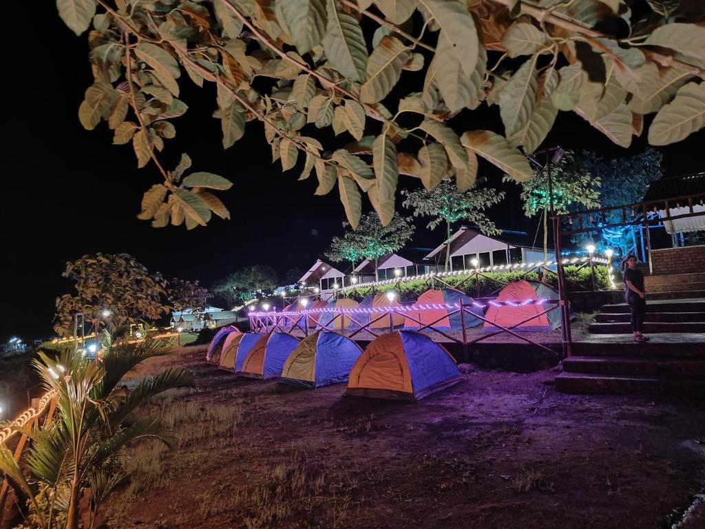 Zahrada ubytování Shelby Pawana lake Cottages & Camping Tents