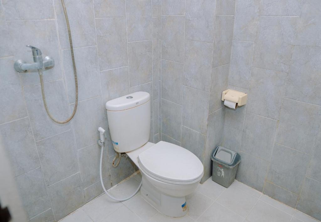 Koupelna v ubytování Dante Guesthouse