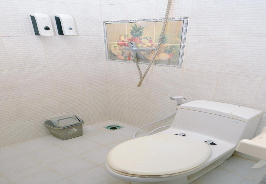 Koupelna v ubytování Dante Guesthouse