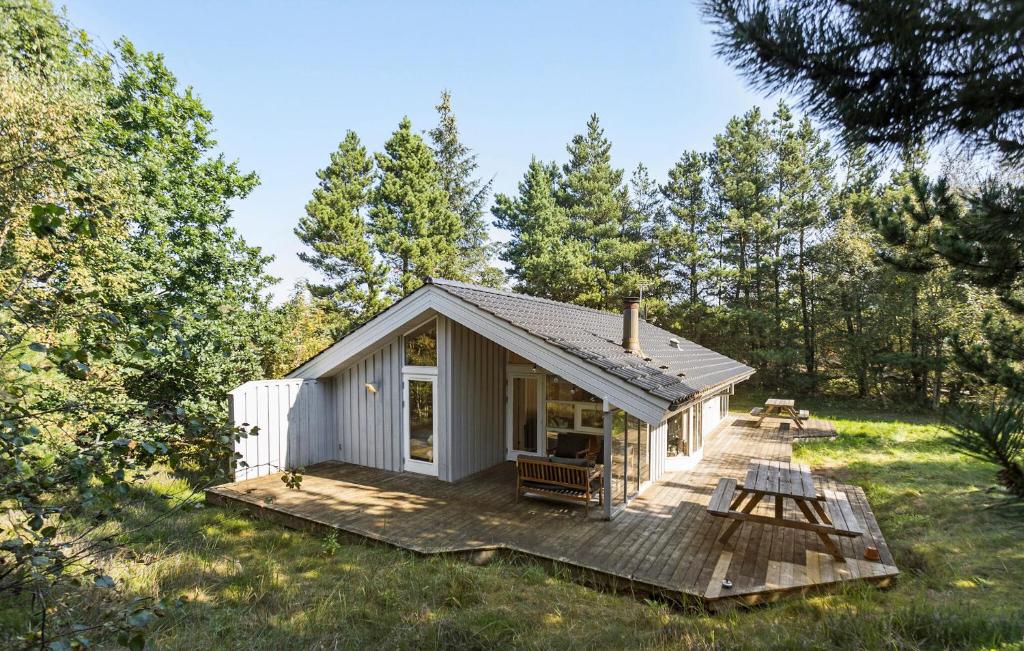 Zahrada ubytování Holiday Home Torndrup Tværvej