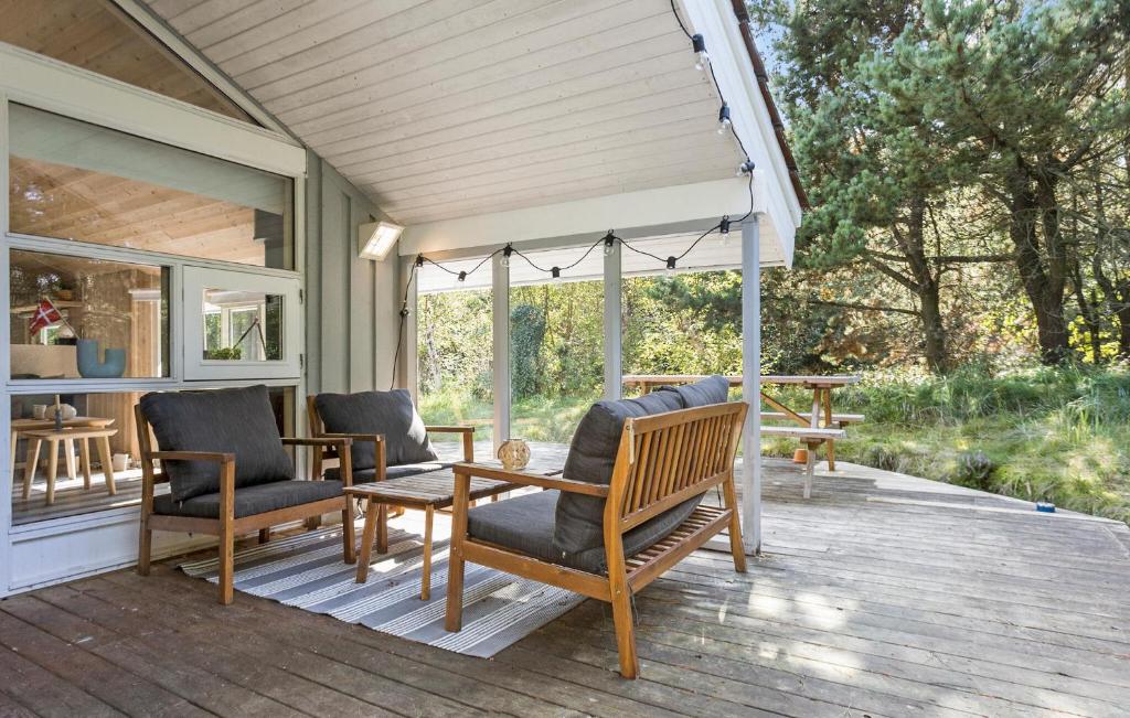 Zahrada ubytování Holiday Home Torndrup Tværvej
