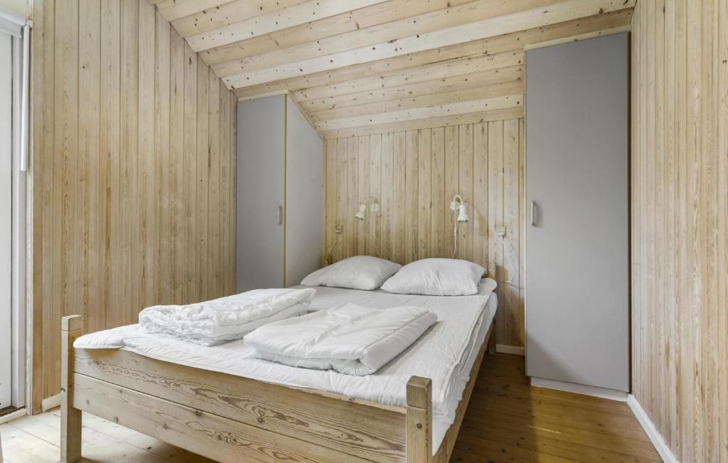 Postel nebo postele na pokoji v ubytování Holiday Home Torndrup Tværvej
